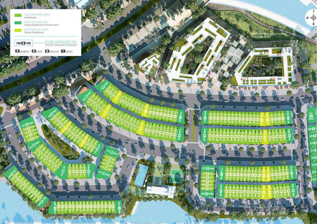 Tổng quan dự án nhà phố Thảo Nguyên